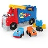 Mattel MEGA BLOKS konstruktorius – sunkvežimis su trasa (JFR29)