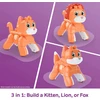 Mattel MEGA BLOKS ROLLING KITTEN 3 in 1 kačiuko konstruktorius (JMK86)