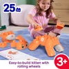 Mattel MEGA BLOKS ROLLING KITTEN 3 in 1 kačiuko konstruktorius (JMK86)
