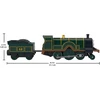 Mattel THOMAS AND FRIENDS motorizuotas traukinukas su vagonu (JLL44)