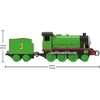 Mattel THOMAS &amp; FRIENDS garvežiukas su vagonu (metalinis) (JHK84)