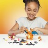 Mattel „Mega Construx Pokemon“ rinkinys „Charmander evoliucija“