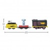 THOMAS &amp; FRIENDS motorizuotas teminis garvežiukas su vagonu