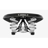 Dviračio balnas Brooks B 66 juodas 205x100mm