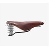 Dviračio balnas Brooks B 67 S tamsiai rudas 205x85mm