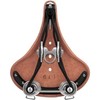 Dviračio balnas Brooks B66 Short tamsiai rudas 240x205x100mm