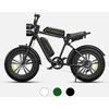 Dviratis 20" elektrinis Engwe M20 dviguba baterija juodas
