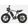 Dviratis 20" elektrinis Engwe M20 viena baterija juodas