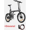 Dviratis 20" elektrinis Engwe P20 juodas