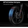 Dviratis 20" elektrinis Engwe Engine X baltas