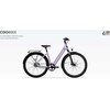 Dviratis 28" elektrinis Tenways CGO800S 374Wh unisex violetinis matinis 48cm one size