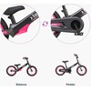 Dviratis nuo 3m iki 7m smarTrike Xtend - pink