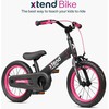 Dviratis nuo 3m iki 7m smarTrike Xtend - pink