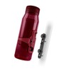 Gertuvė Fidlock Twist 700 life set + bb transparent t.raudona, Fidlock logo