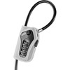 Spyna Abus trosinė-kodinė Combiloop 205/200 BK