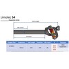 Kita Balno kotas Limotec Parallelogramm Sattelstütze S4 31,6/350mm