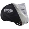 Trijų dviračių dangtis "Oxford Aquatex" (juodas/sidabrinis)