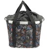 Kita Krepšys ant dviračio vairo Bikebasket juodas su lapais 35x28x26 cm 15L