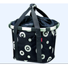 Gertuvė Kita Krepšys ant dviračio vairo Bikebasket juodas su burbulais 350x280x260 mm 15L