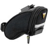 Sėdynės krepšys - TOPEAK - Aero Wedge Pack Medium - Išsiplečiantis - Juodas - 0,98 L