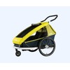 Kita Priekaba vaikams Croozer Kid for 2 juoda/geltona