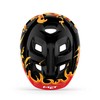 Met Salmai Šalmas MET HOORAY Juodas Flames Glossy S 52-56 cm