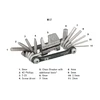 Mini įrankių rinkinys Crankbrothers Multi 17 juodas