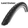 Padanga 24" Schwalbe Land Cruiser HS 450 Active Wired 50-507 Juodas
