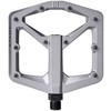 Pedalai Crankbrothers STAMP 3 LARGE Pilkas MAGNESIUM