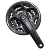 Priekinis žvaigždžių blokas Shimano ALTUS FC-M311-42T 175MM 7/8-speed juodas-42X32X22T