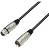 Adam Hall K3MMF0050 - Mikrofoninis kabelis XLR male 3-pin to XLR female 3-pin 0,5 m