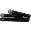 Shure BLX288E/B58-K14 dviguba belaide mikrofono sistema su rankiniais mikrofonais