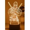 Lempa 3D Led Marvel
