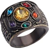 Pakabukas žiedas Marvel Thanos stones