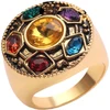 Pakabukas žiedas Marvel Thanos stones