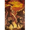 Plakatas Attack on titan