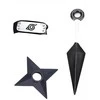 Žaislas Rinkinys Naruto - Kunai small + Shuriken + Headband