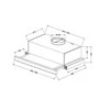 Įmontuojama gartraukis Eleyus Storm 700 LED (TLS L 14 150 60 IS)