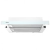 Gartraukis Eleyus Hood TLS L 14 200 60 WH+WH (Storm G 960 LED SMD 60 WH) Telescopic, Energy efficiency class D, Plotis 60 cm, 566 m³/h, Mechanical control, LED, Baltas/Baltas glass