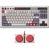 8BitDo Retro belaidė mechaninė klaviatūra (Hot-Swap) (Kailh Box Baltas switch, US) - (N Edition)