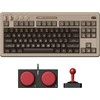 8BitDo Retro Mechaninė klaviatūra - C64 Edition - ISO - UK English - rusvai gelsvas
