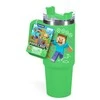 Paladone ABYstyle MINECRAFT Žalia Sandarus Puodelis su Šiaudeliu | 900 ml