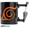 Abysse Corp ABYstyle Naruto Shippuden Konoha Kunai 3D puodelis | 460 ml