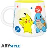 ABYstyle Abysse POKEMON - Breakfast Set Mug + Bowl - Pikachu &amp; Kanto Starters