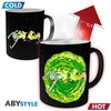 ABYstyle Rick and Morty puodelis | Reaguojantis į karštį 320 ml