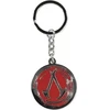 Assassin’s Creed Shadows – Round Logo Metal - raktų pakabukas