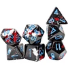 Chessex Polyhedral Dark Side/mėlynas 7-Die Set