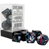 Chessex Polyhedral Dark Side/mėlynas 7-Die Set