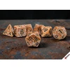 Chessex Polyhedral Speckled Rust/juodas 7-Die Set
