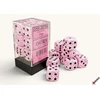 Chessex Speckled Rožinė 16mm d6 Dice Block (12 dice)